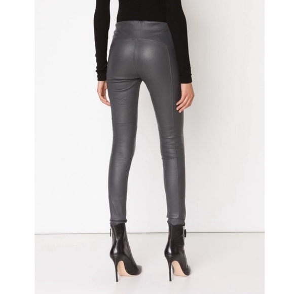 Getting Back To Square One Lambskin Leggings - Picture 2 of 15